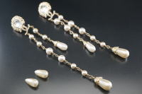 シャネル　ピアス　２Pイミテーションパール交換修理