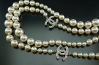 シャネル　パールネックレス　パール交換修理