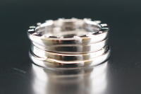  ブルガリ　B-01リング　バネ外れ修理