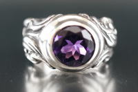  ビルウォールレザー　リング　石交換